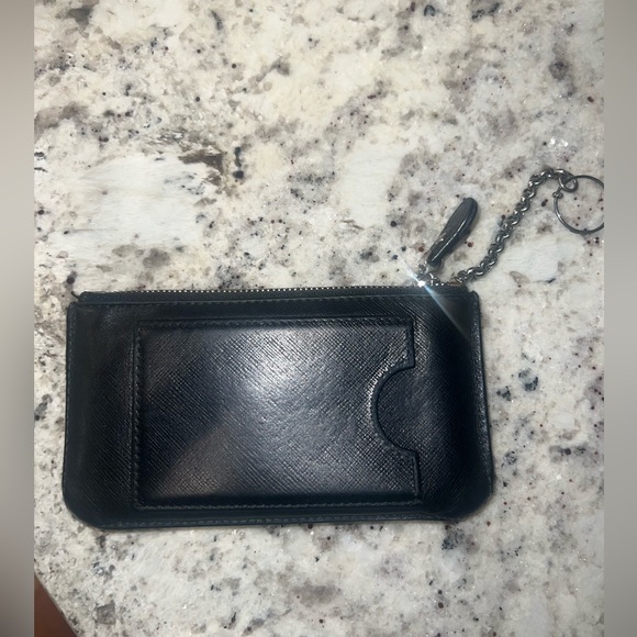 SALVATORE FERRAGAMO Saffiano leather key pouch - Picture 2 of 3